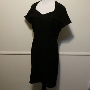 Retrolicious Folter Black PinUp Dress NEW Small